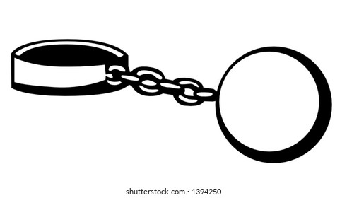 prisoner shackle and chains