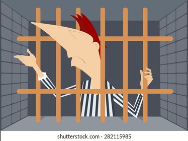 Prisoner stays behind bars 