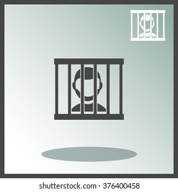 Prisoner vector icon
