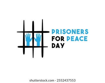 Prisoners For Peace Day. Flat design vector. Eps 10.