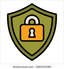 Elemento De Ícone De Privacidade Para Design
