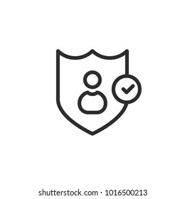 privacy icon vector
