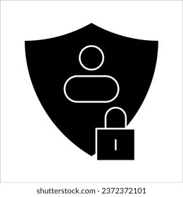 privacy line icon. website, protect, user, secure, security, database, identity, policy, hacker, software, rule, guidance, server, important, personal, safe, search, tech, interface, shield
