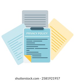 privacy policy, digital security illustration