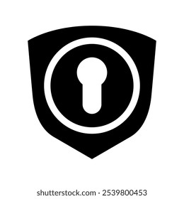 Privacy Policy Icon Vector Symbol Design Illustration