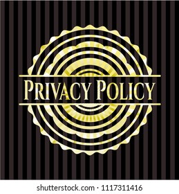 Privacy Policy shiny emblem