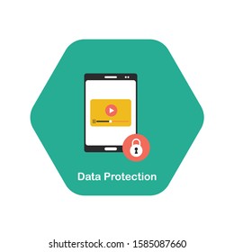 Privacy security concept - Illustration