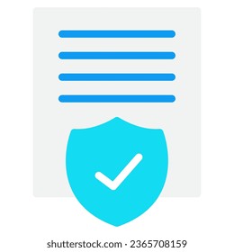 Privacy Terms object illustration icon