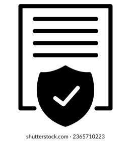 Privacy Terms object illustration icon