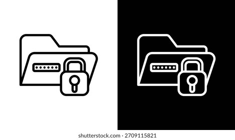 Versión de dos tonos en el fondo blanco y negro