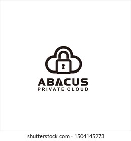 Private Cloud Logo Design Inspiration Idea and Concept