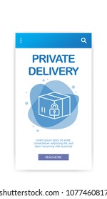 PRIVATE DELIVERY INFOGRAPHIC