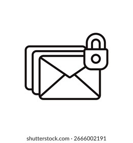 colección privada del icono del email. Estilo del diseño con el fondo
