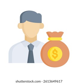 Private Equity Icon Element For Design