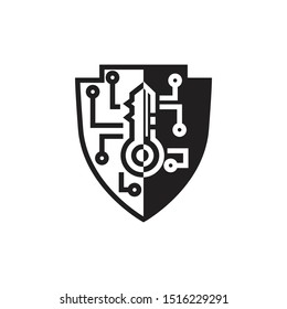Private Key Icon For Personal Data Protection Global Digital