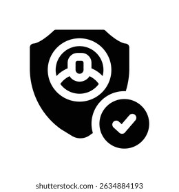 ícone de glifo da vida privada. Ícone vetorial forte e sólido para sites, interfaces móveis, apresentações e marca visual. Alta qualidade e fácil de editar.