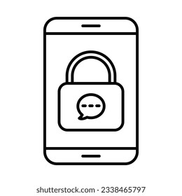 Private Message Icon Design For Personal And Commercial Use.