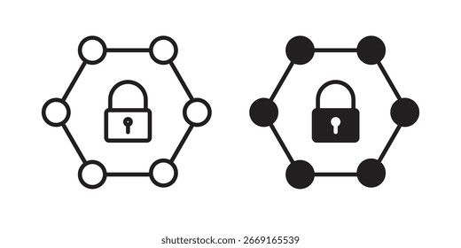 Private network icon. Vector Illustration. Isolated vector Illustration. EPS Illustration.