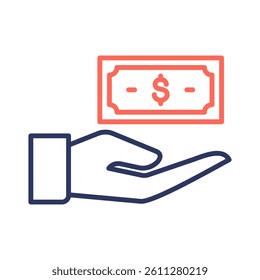 Private Placement Icon Element For Design