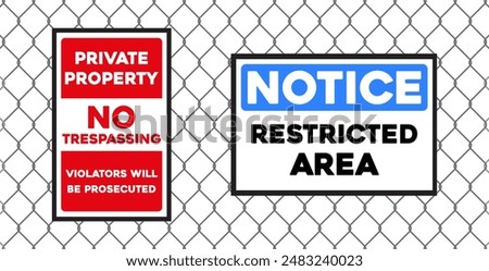 Private property, no trespassing, violators will be prosecuted sign