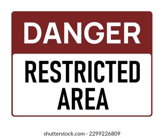 private property sign, restricted area, authorised personnel only. video surveillance area. keep out sign. no trespassing. staff only. do not enter. no access. warning . closed. do not cross. danger