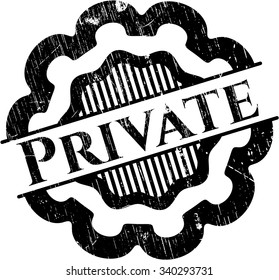 Private rubber seal