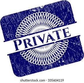 Private rubber stamp