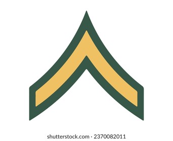 Private second class rank vector art