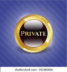 Banda brillante privada