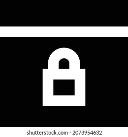 private vector illustration isolated on a transparent background. glyph vector icons for concept or web graphics.