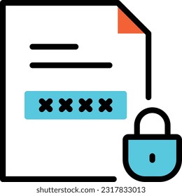 private Vector illustration on a transparent background. Premium quality symmbols. Line Color vector icons for concept and graphic design.
