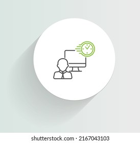 Privilege elevation and delegation management icon