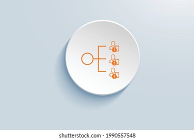 Privilege Escalation icon vector design
