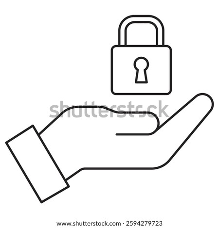 Privileged Access Management Icon, Secure Privileged Access Protecting Critical Systems, Privileged Access Management Enhancing Security  Compliance, Vector