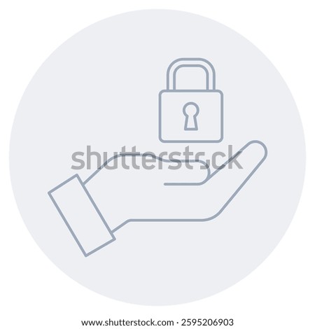 Privileged Access Management Icon, Secure Privileged Access Protecting Critical Systems, Privileged Access Management Enhancing Security  Compliance, vector