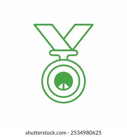 Prize or Award Icon for Nobel and Others Vector