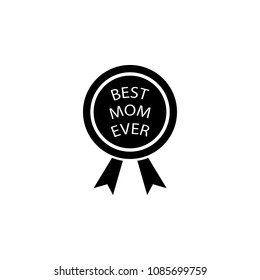 prize of the best mother icon. Element of mother day for mobile concept and web apps. Detailed prize of the best mother icon can be used for web and mobile. Premium icon on white background
