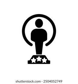prize concept line icon. Simple element illustration.prize concept outline symbol design.