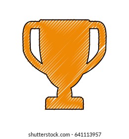 prize cup trophy pictogram