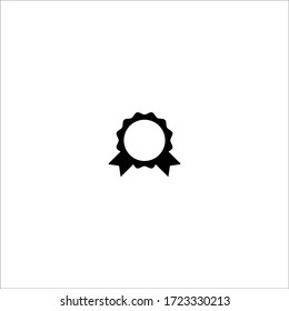 prize flat medal icon vector