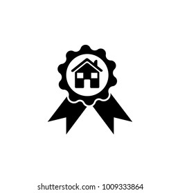 prize house icon. Elements of real estate transactions icon for concept and web apps. Illustration  icon for website design and development, app development. Premium icon on white background