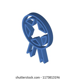 Prize isometric left top view 3D icon