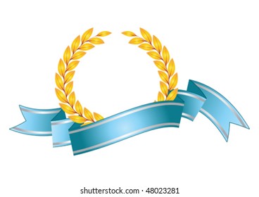 Prize label cockade