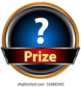 Prize logo located on a white background