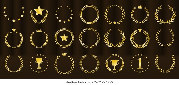 Prize pedestal sparkles under soft radiant beams. Gold podium design highlights center stage moment. Platform curves form elegant 3D display shape. Trophy-ready scene fits awards and luxury branding.