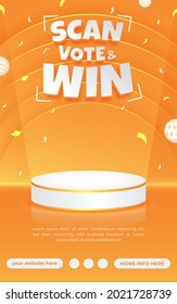 Prize Poster Invitation Contest Template