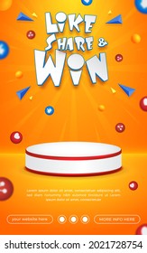 Prize Poster Invitation Contest Template