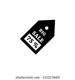 Prize tag icon vector