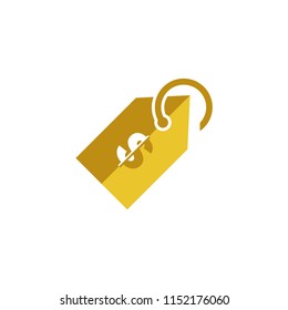 Prize tag icon vector