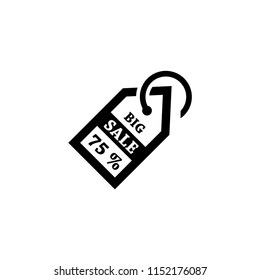 Prize tag icon vector